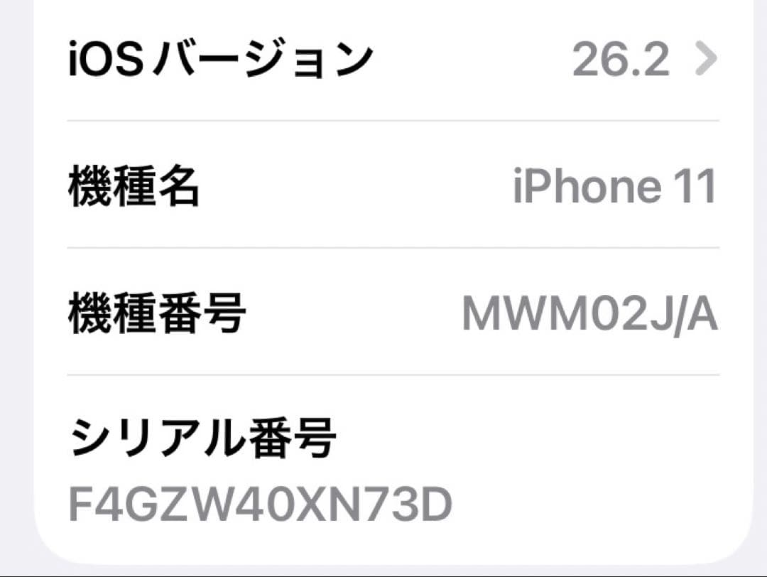 iPhone 11 128GB ブラック