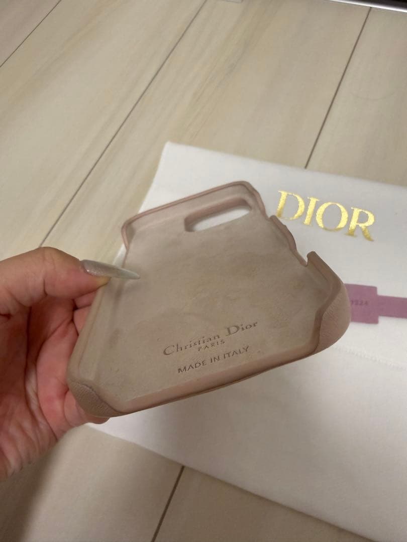 Dior キルティングレザー iPhoneケース