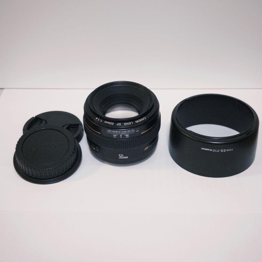 【美品】 キヤノン CANON EF 50mm F1.4 USM 作例あり