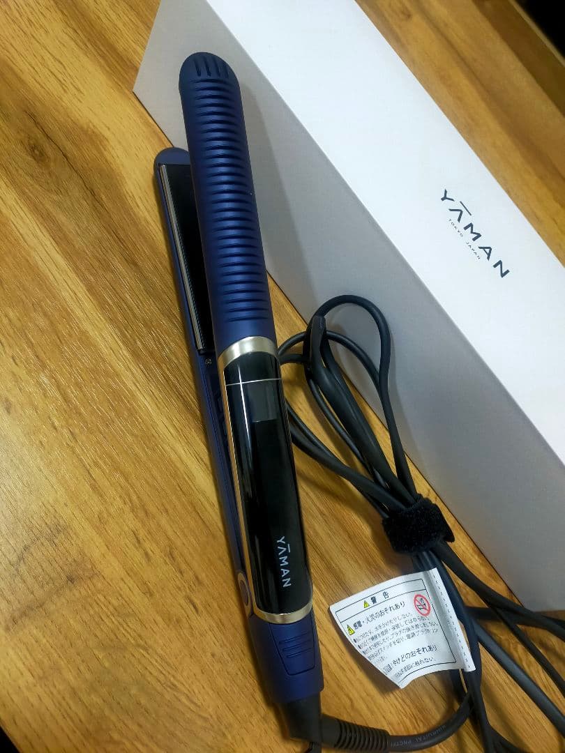 YAMAN ストレートヘアアイロン YJMBL ネイビー