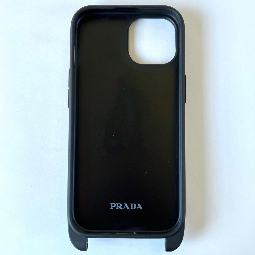 極美品✨プラダ iPhone15ケース 花柄 日本限定 ショルダーストラップ付