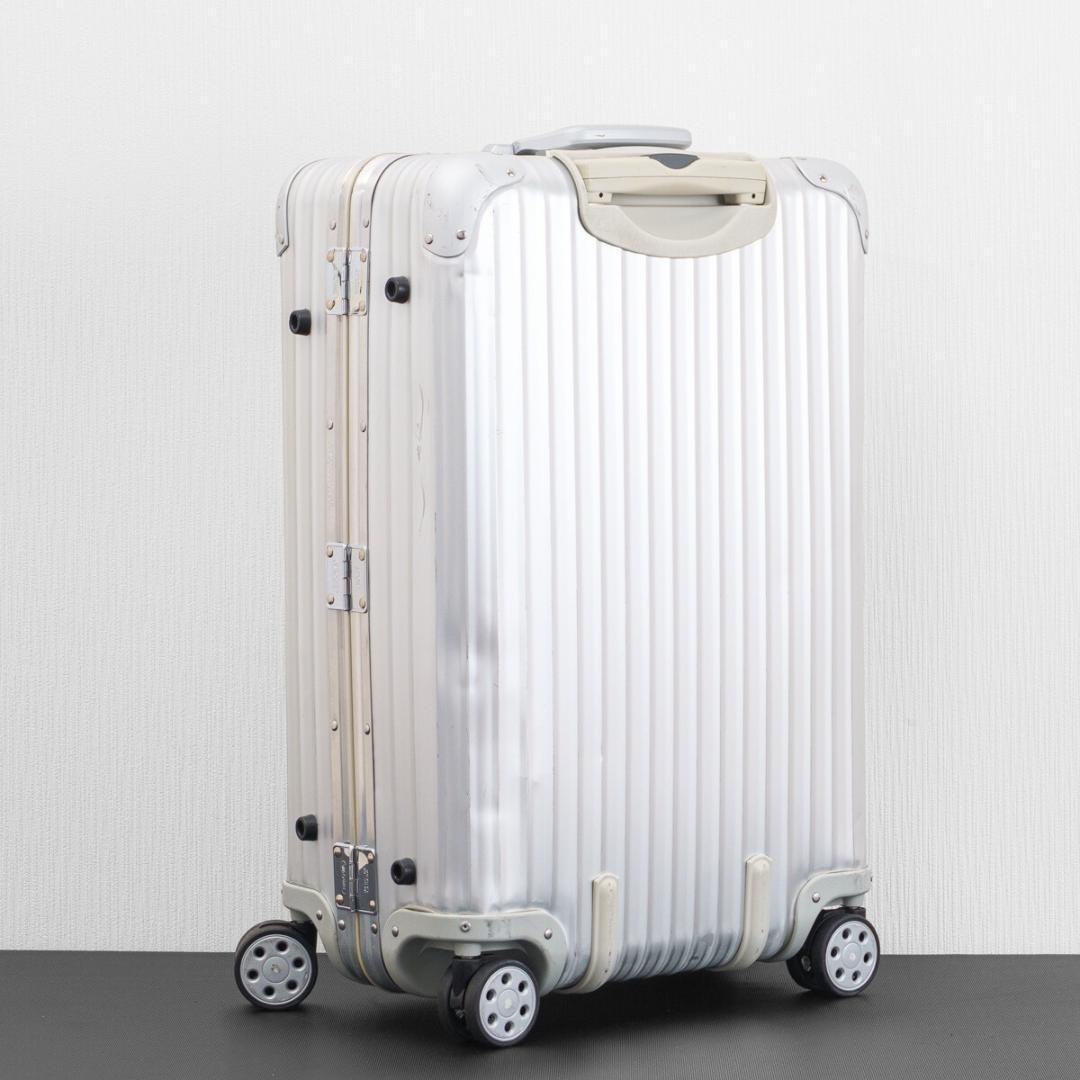 リモワ トパーズ 青ロゴ 63L 4輪 TSAロック チェックインM シルバー