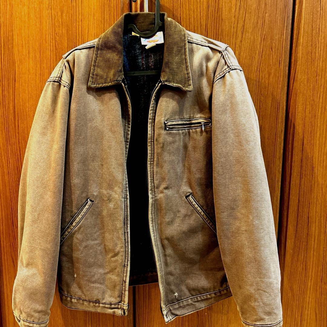 Dickies デトロイトジャケット　ブラウン 白タグ　メキシコ製　Mサイズ