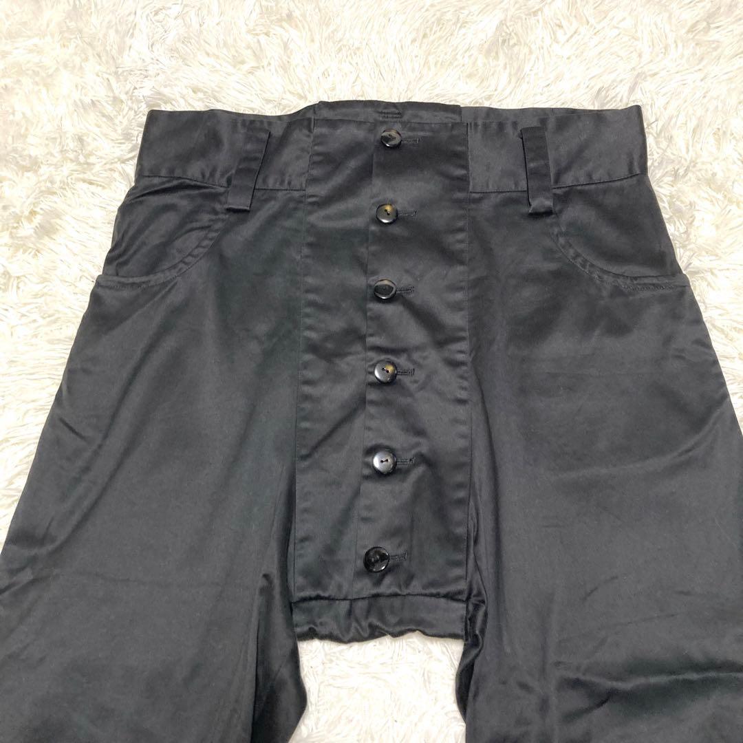 美品✨リミフゥ　ヨウジヤマモト　変形サルエルパンツ　黒　S オーバーサイズ