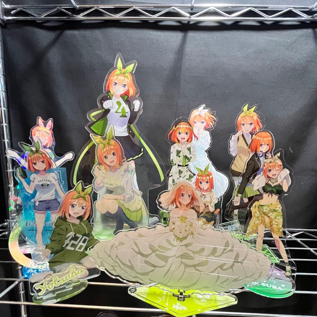 五等分の花嫁　中野四葉　四葉　アクスタ　セット　花嫁　ごとよめ　アクリルスタンド