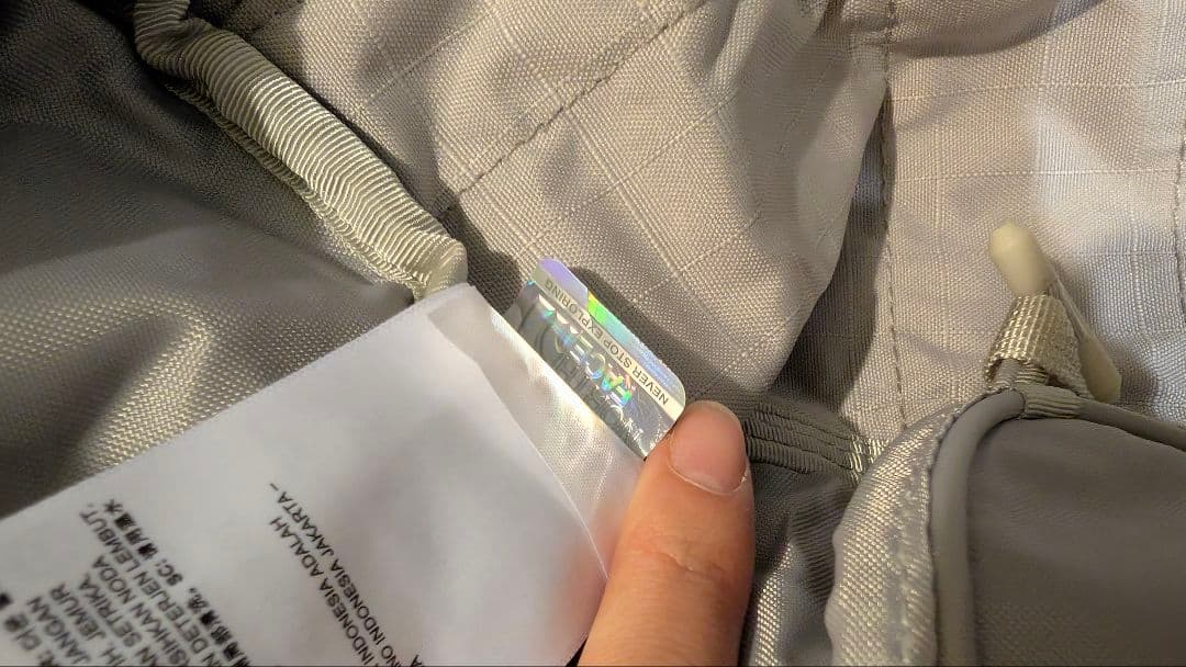 The North Face 32L 折りたたみバッグ