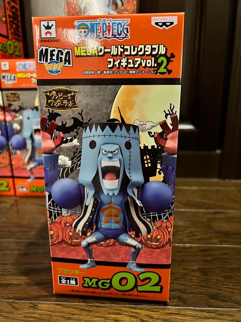 12個★ワンピース MEGAワールドコレクタブルフィギュアvol.2 フランキー