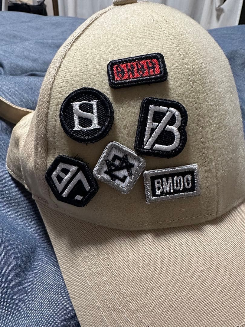 BMSG ワッペン　帽子