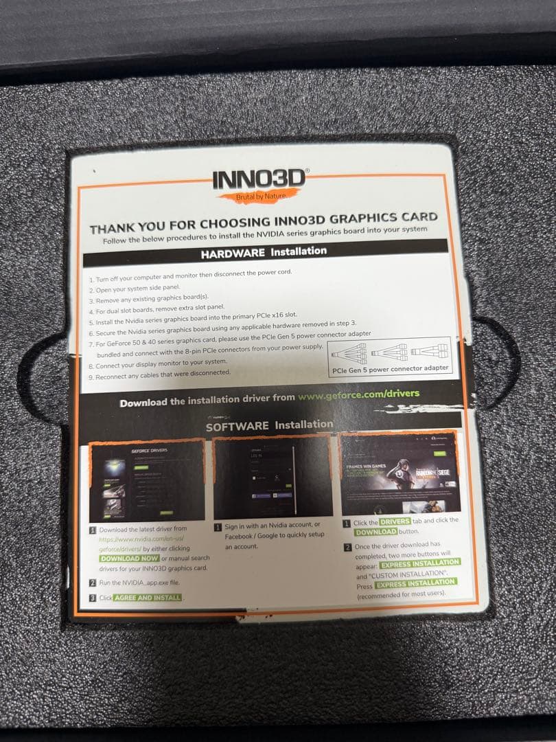 【ジャンク】INNO3D GeForce RTX 5090 グラフィックボード