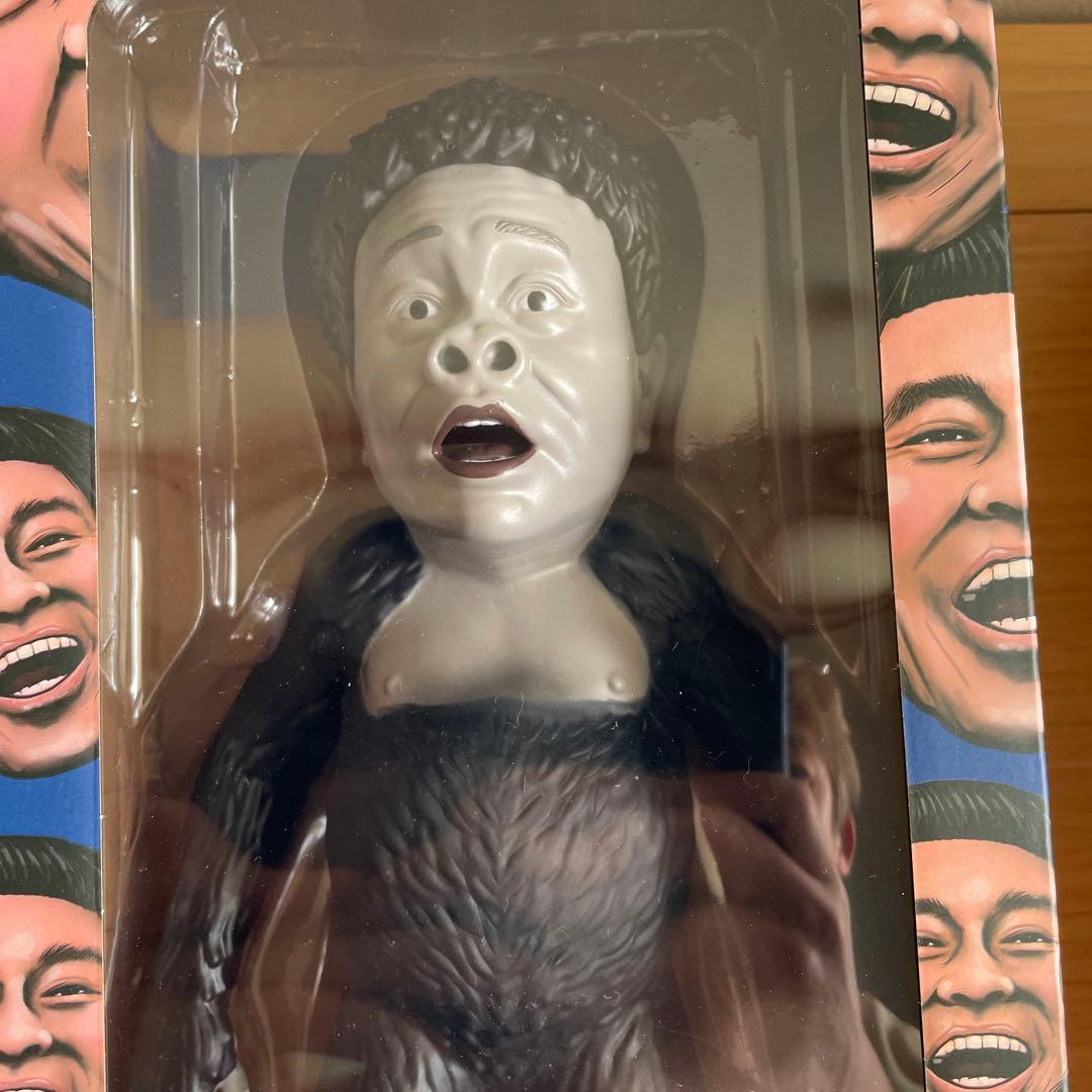 【新品】ガキ使　ソフビ人形　松本人志マッチョ&浜田雅功ゴリラ　限定復刻フィギュア