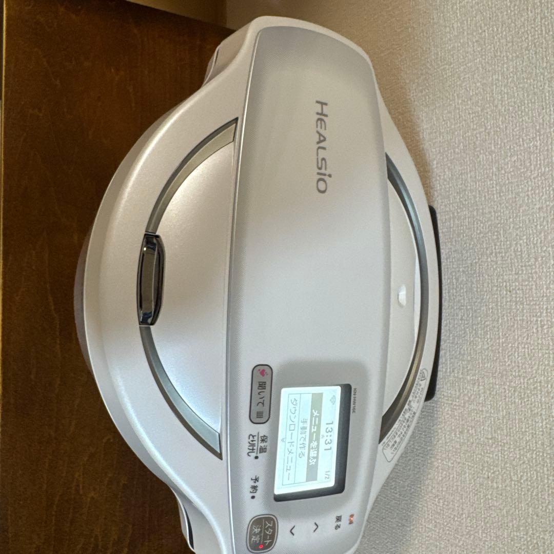 SHARP HEALSIO 電気圧力鍋 KN-HW16E 1.6Lホワイト