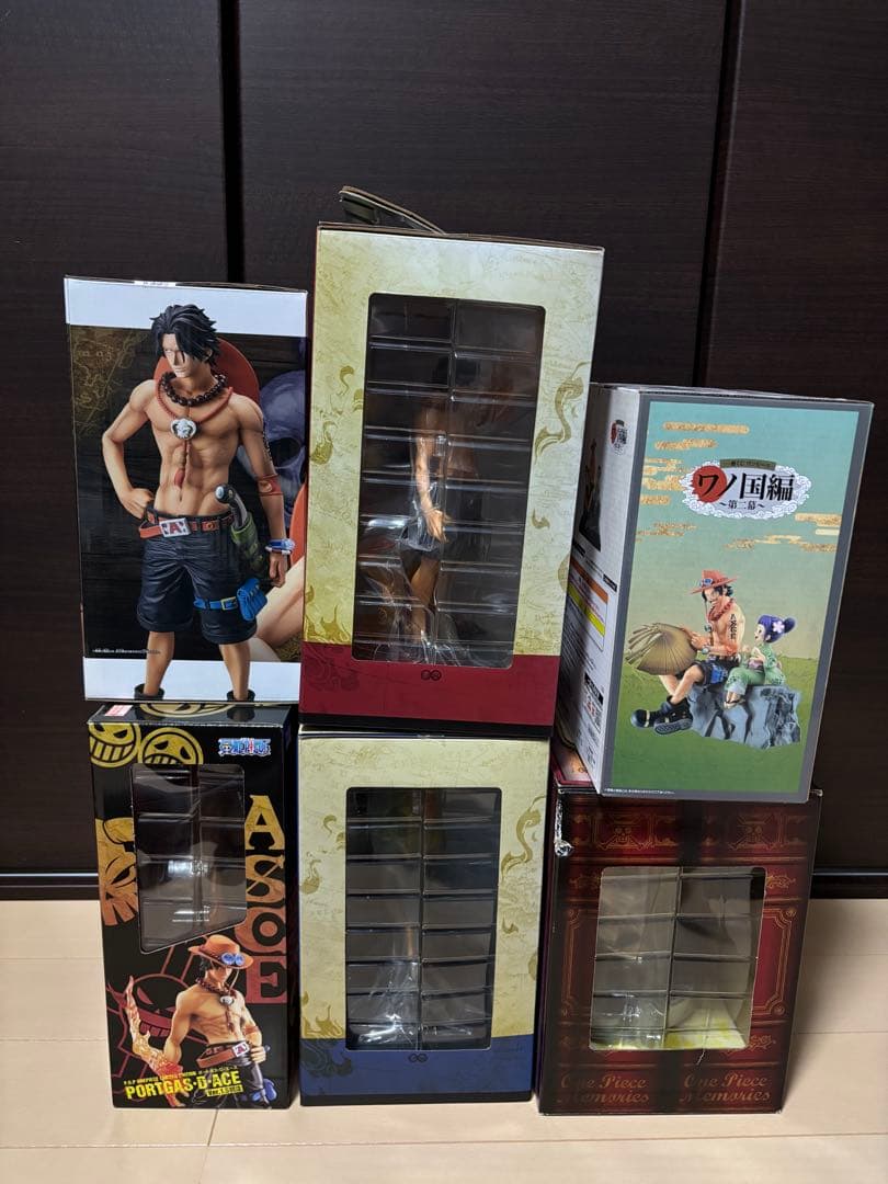 エース フィギュア 6体セット 一番くじ P.O.P ワンピース