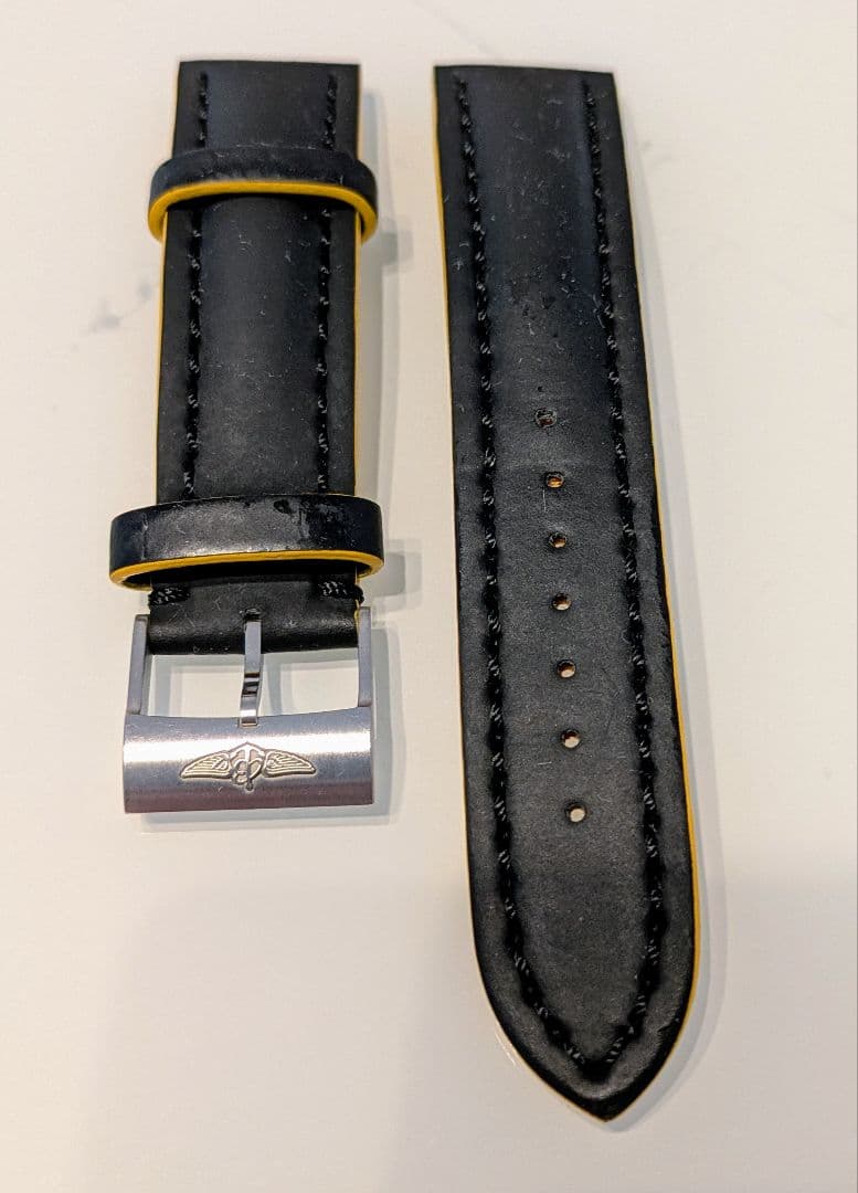 【純正】ブライトリング ラバーベルト バックル付