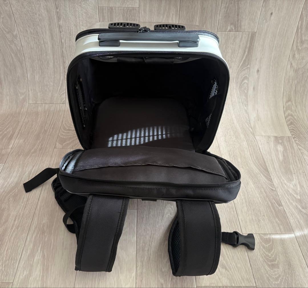 GEX OSOTOキャリー トラベラーjr 4WAY リュック ホワイト