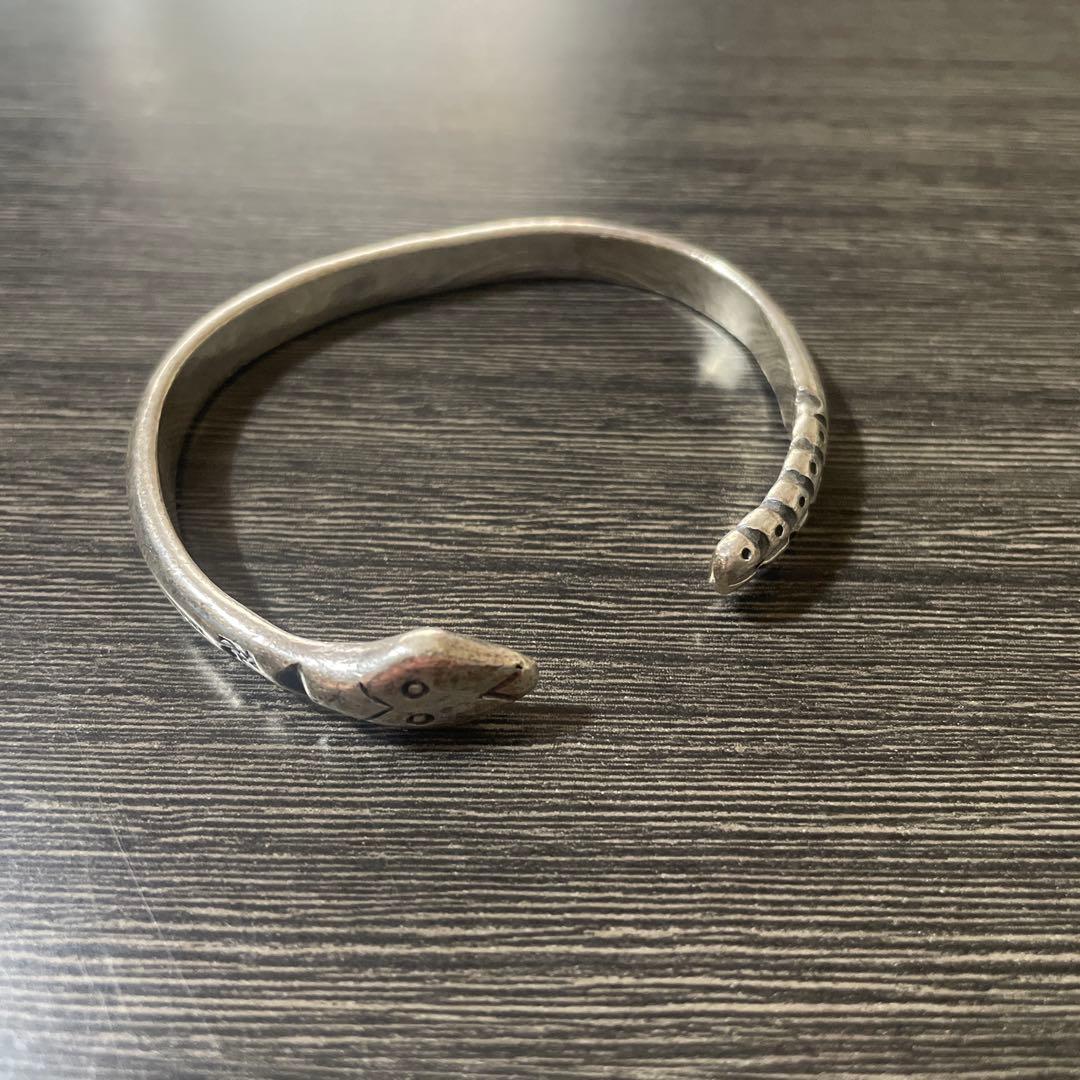 【廃盤】LARRY SMITH ラリースミス スネークバングル スタンプワークス