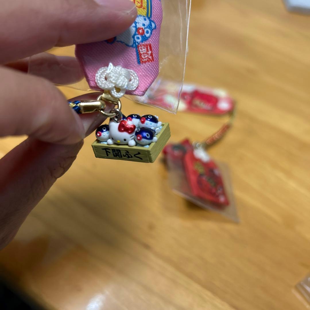 キティちゃんお守り根付②4個セット