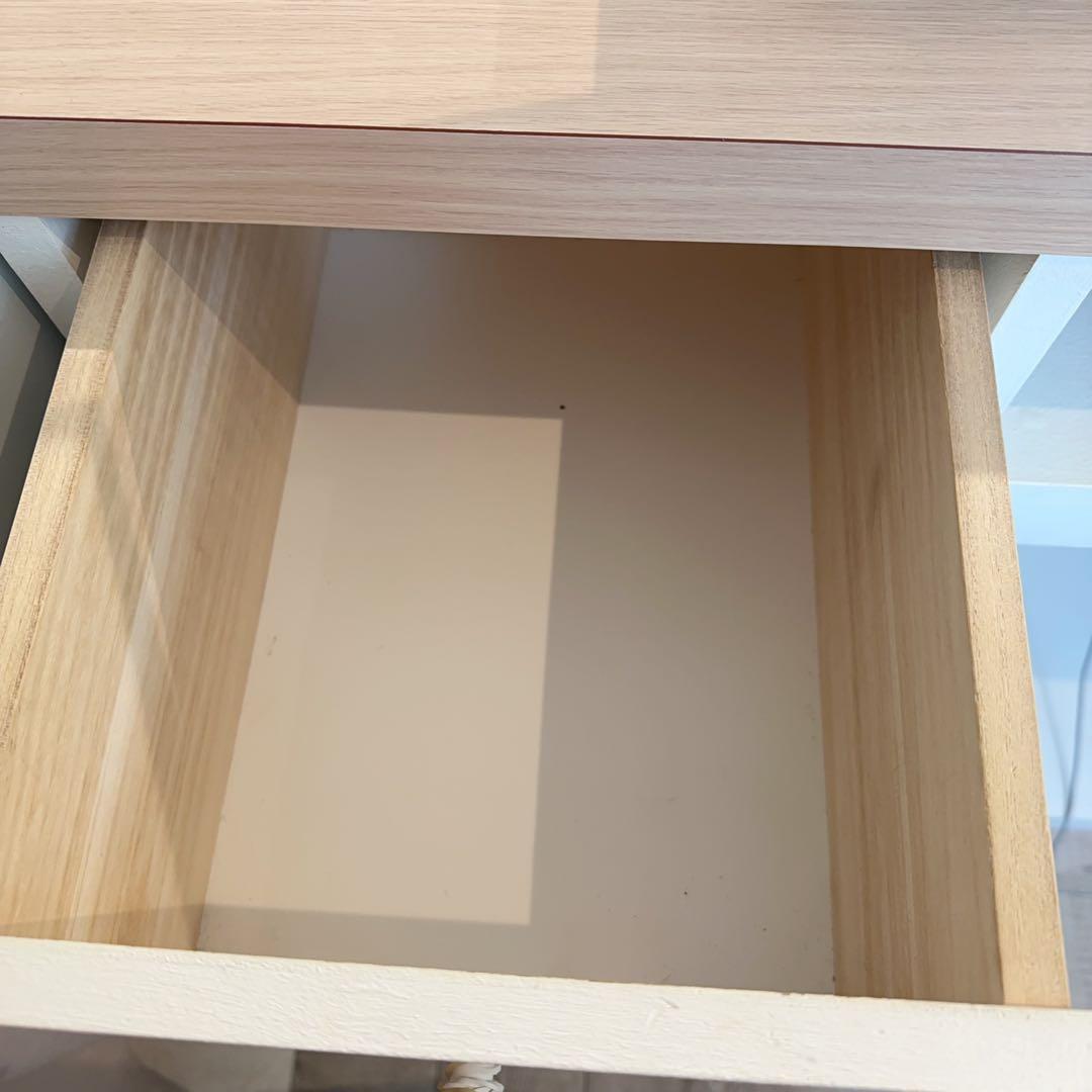 受付カウンター 幅100cm ホワイト 白レジカウンター アンティーク