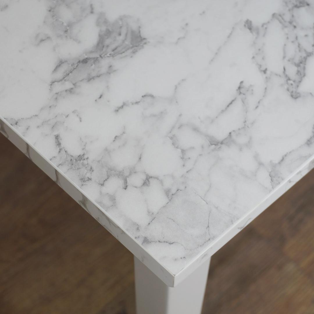 【新品】大理石柄 こたつテーブル 75×60cm コンパクト