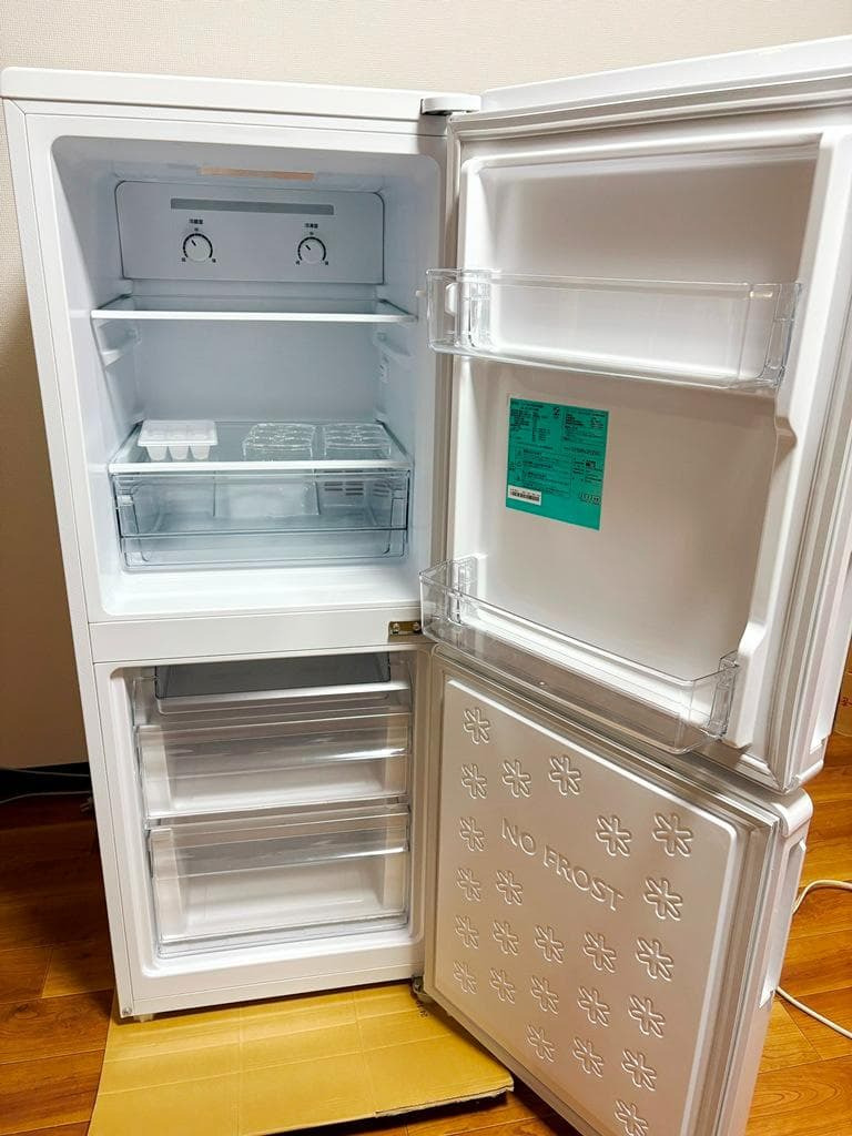 京都市内 Haier 148L JR-NF148B 冷凍冷蔵庫 2022年製