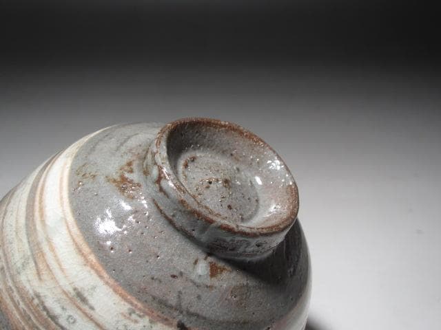 ☆　古三嶋茶碗　時雨　裏千家　十四代　淡々斎の花押がございます☆y604