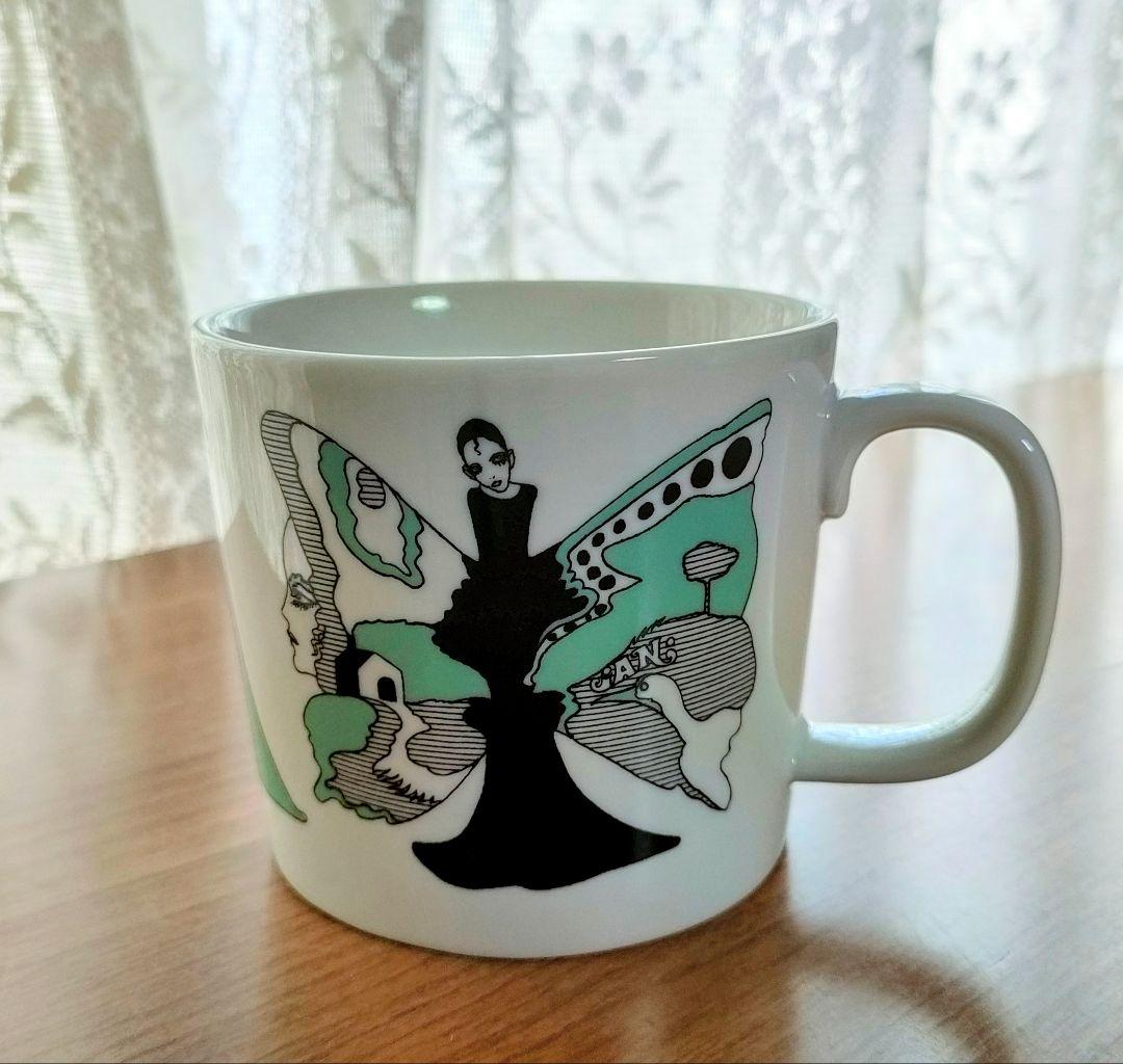 宇野亞喜良　QXQX(クスクス)　限定マグカッ2点セット