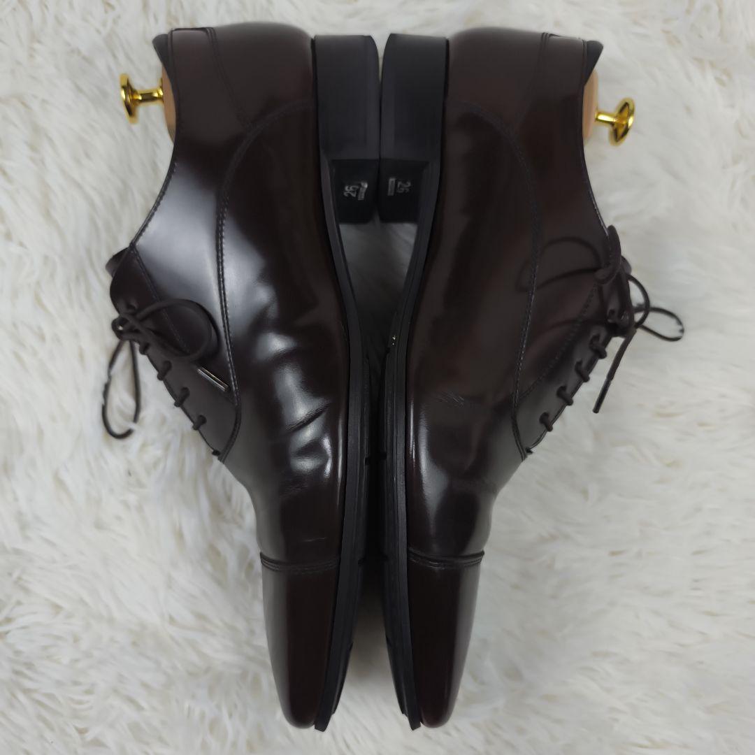 ✨美品✨ リーガル ドレスシューズ 内羽根 ストレートチップ レザー 茶色