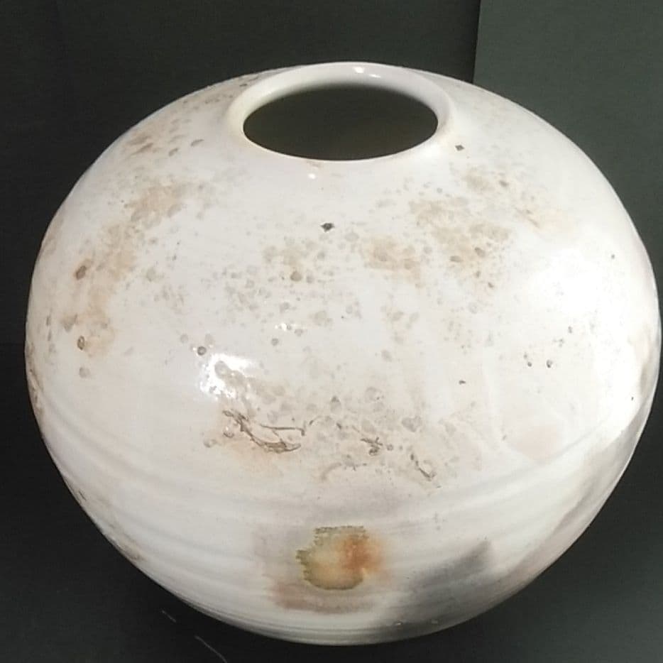 笠間焼 陶器 壺 置物