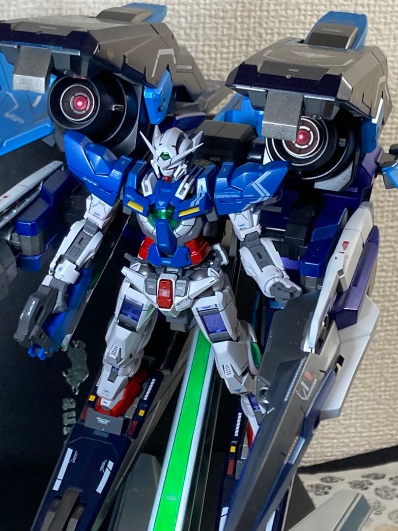 gnアームズ　RGエクシア　完成品　全塗装