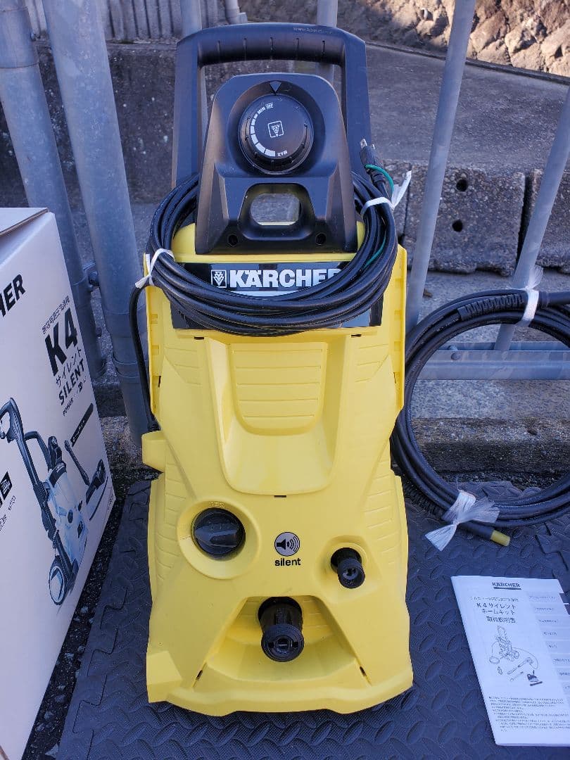 ケルヒャー　高圧洗浄機　K4サイレント　西日本仕様60Hz
