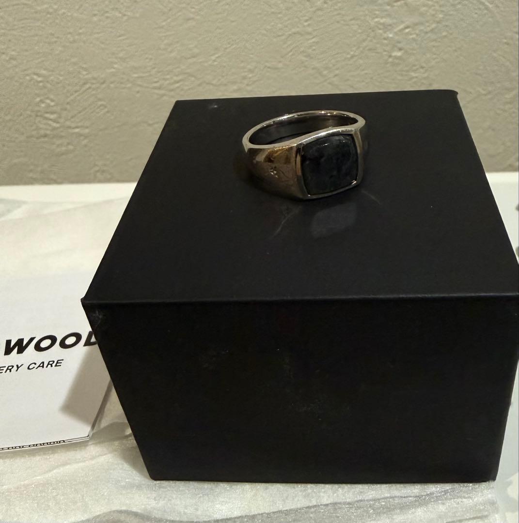 【TOM WOOD(トムウッド)】 Kay Larvikite リング g60