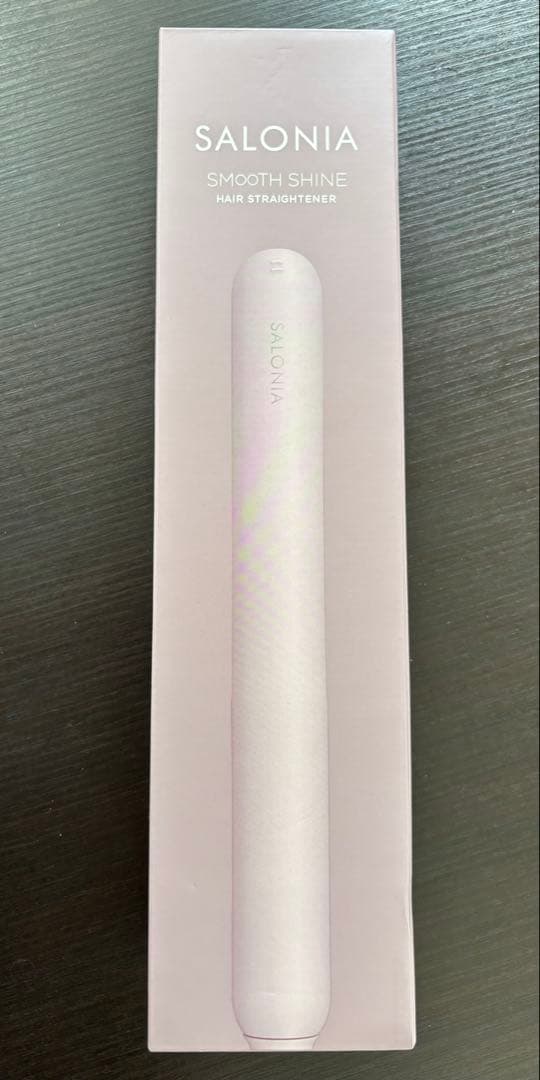 サロニア スムースシャイン ストレートヘアアイロン　ピンク