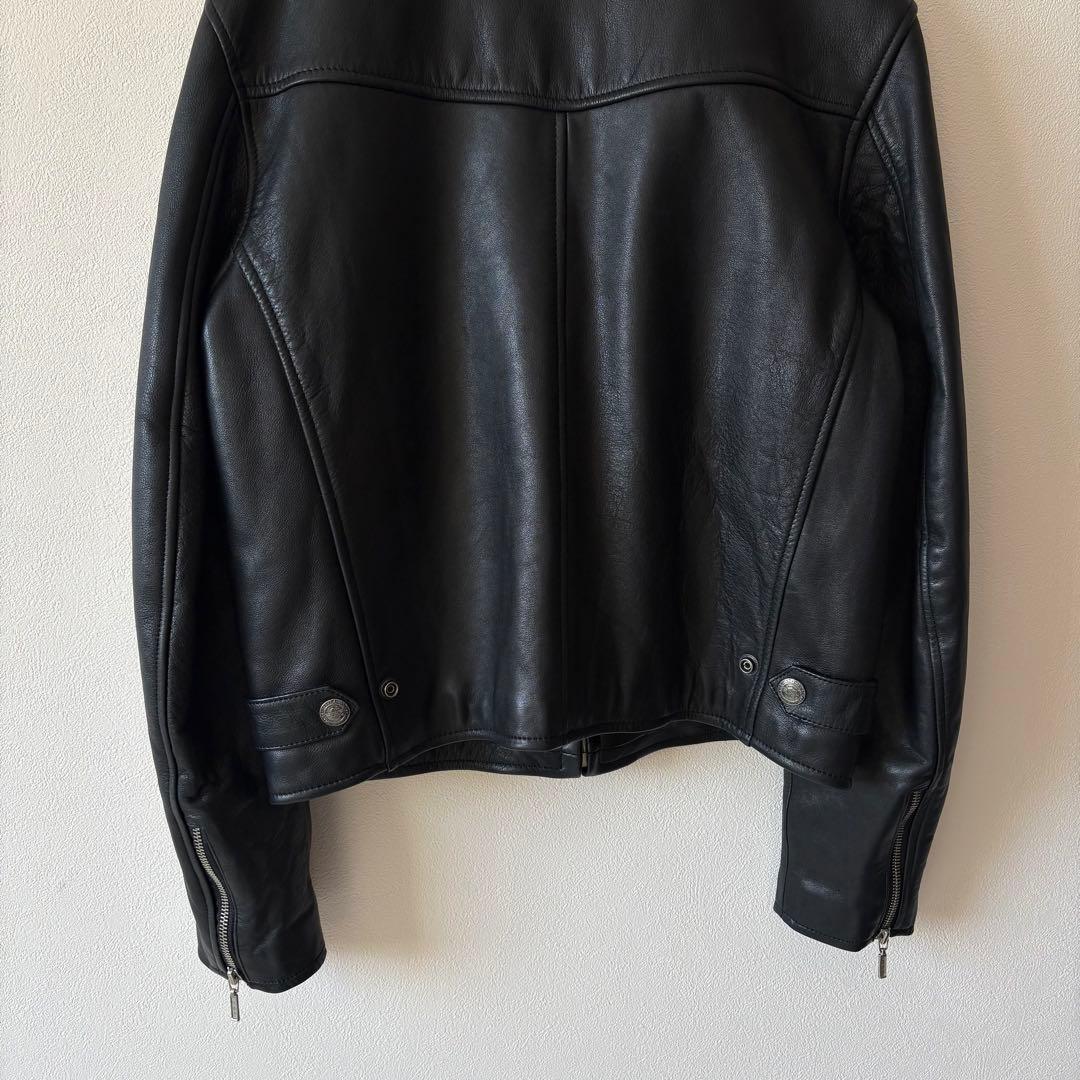 ハーレーダビッドソン シングルライダース レザージャケット ブラック S