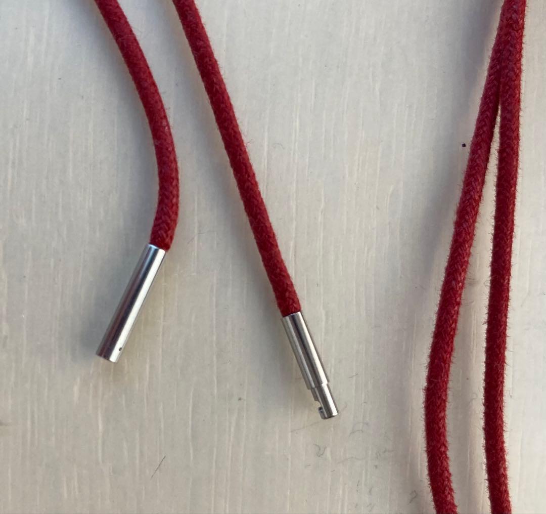 エルメス　ケース　ストラップ付き　ボルドー（レッド）HERMES