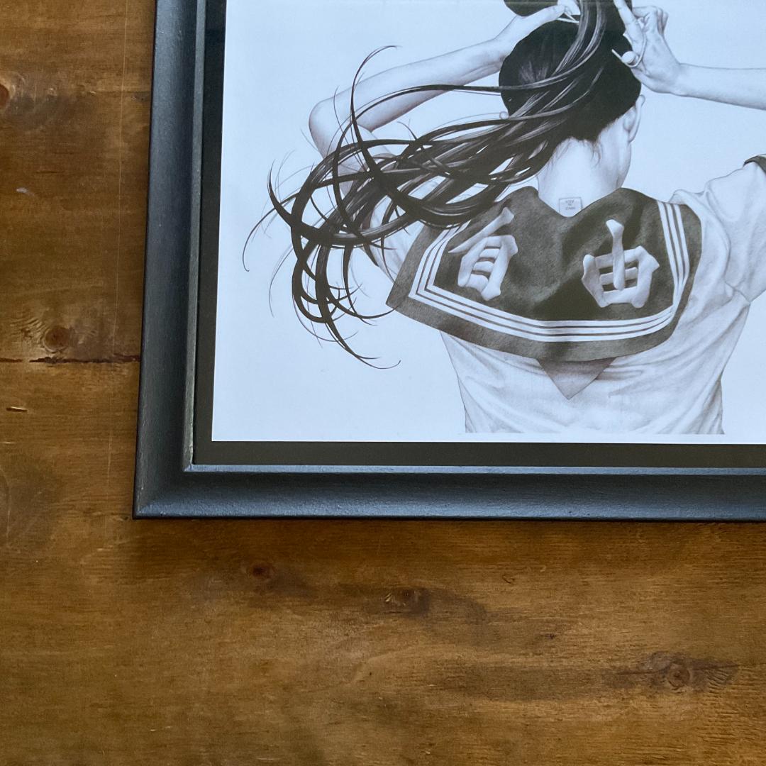 大友昇平 / Shohei Otomo 「つむじ風」 A3ポスター 額装 or