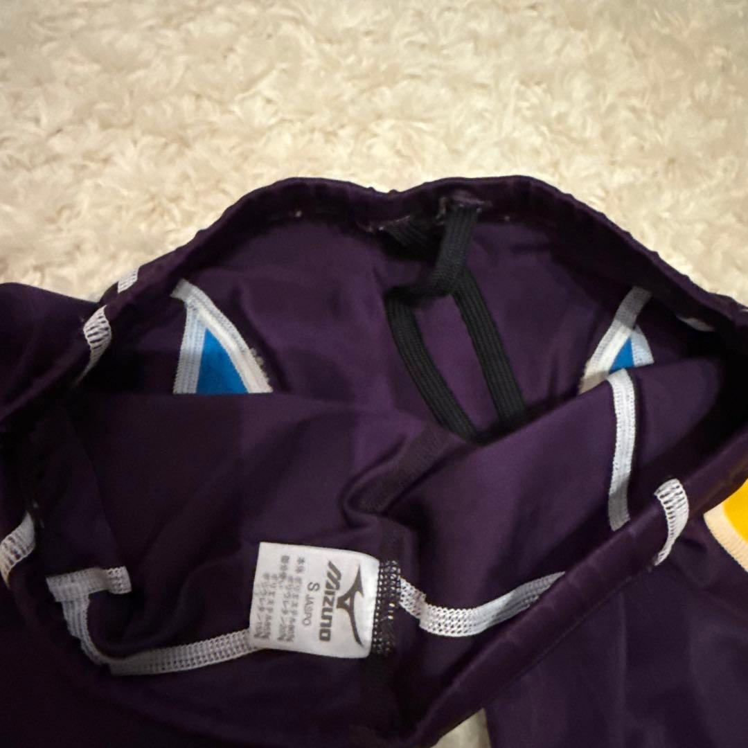 Mizuno マイティライン　競泳水着 紫 青 黄色