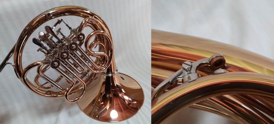 JuntaホルンYHR567GDBF/B♭フルダブル　ベルはゴールドブラス