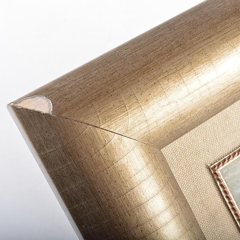 西洋美術　19世紀後半　聖ワシリィ大聖堂図　ロシア製　七宝絵　額装　VR5956