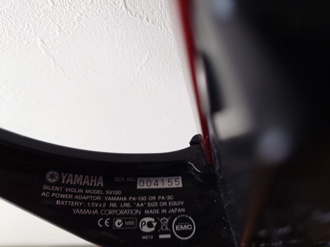 YAMAHA SV-130 サイレントバイオリン