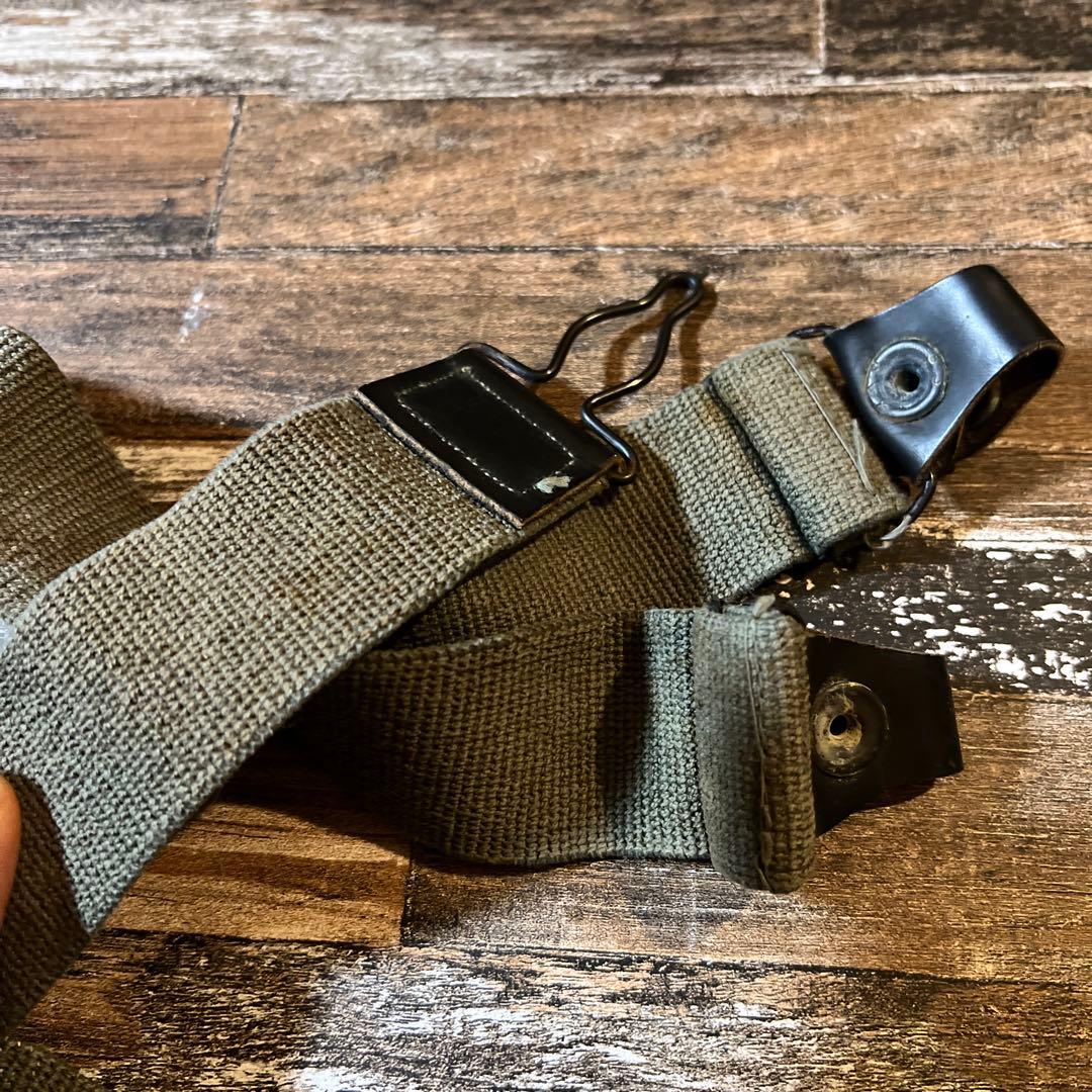 米軍実物　ビンテージ　サスペンダー　ミリタリービンテージ　サイズ表記なし