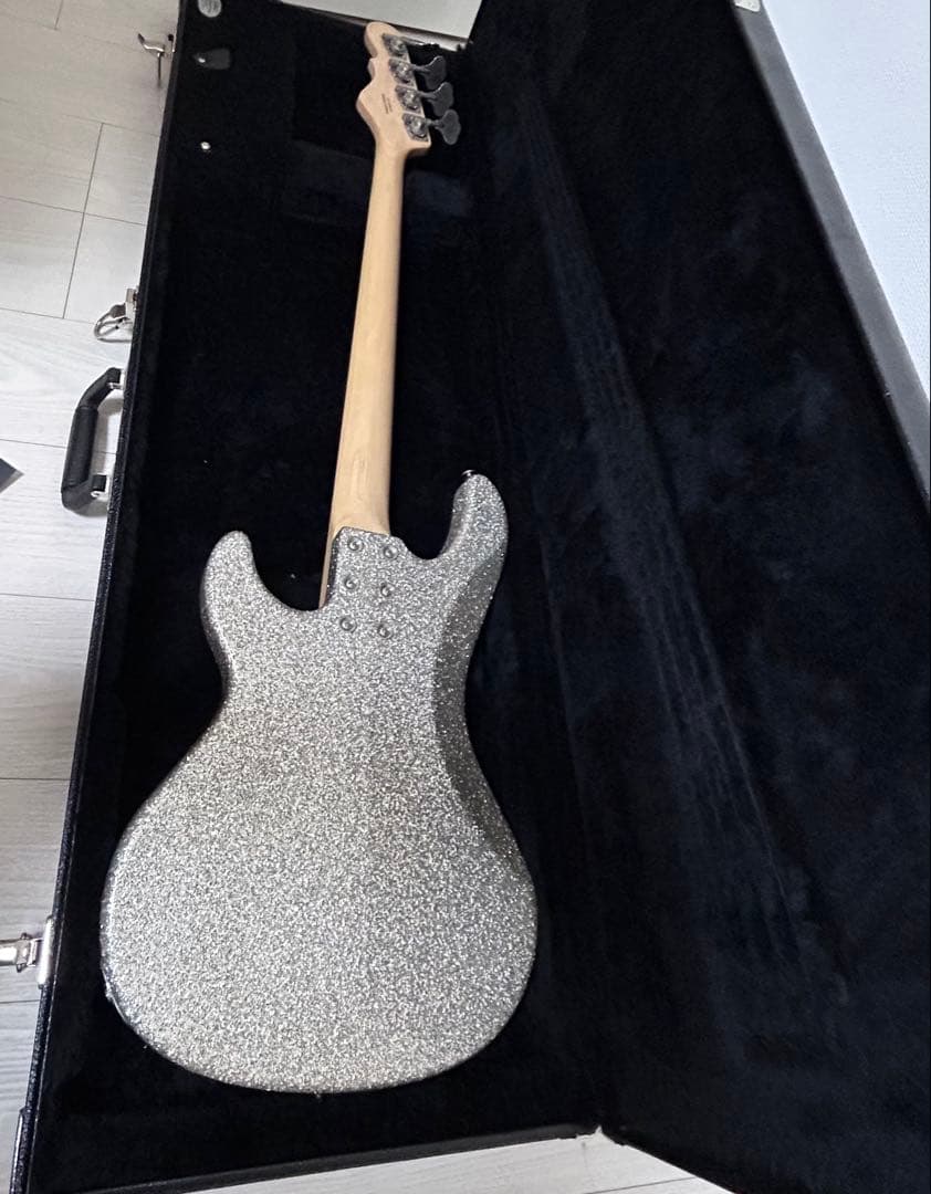 ベース g&l usa sb-2 silver flake