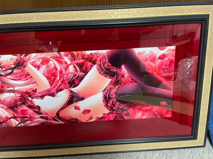 てぃんくる先生　大きな版画