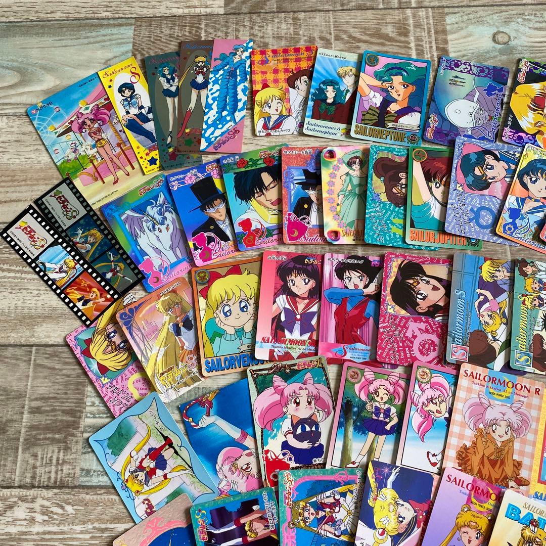 セーラームーン　カード　シール　当時　なかよし　レア