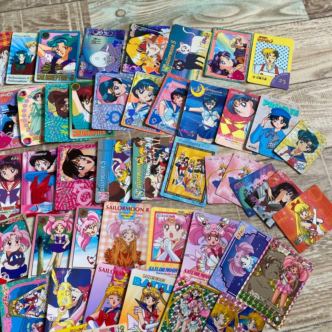 セーラームーン　カード　シール　当時　なかよし　レア