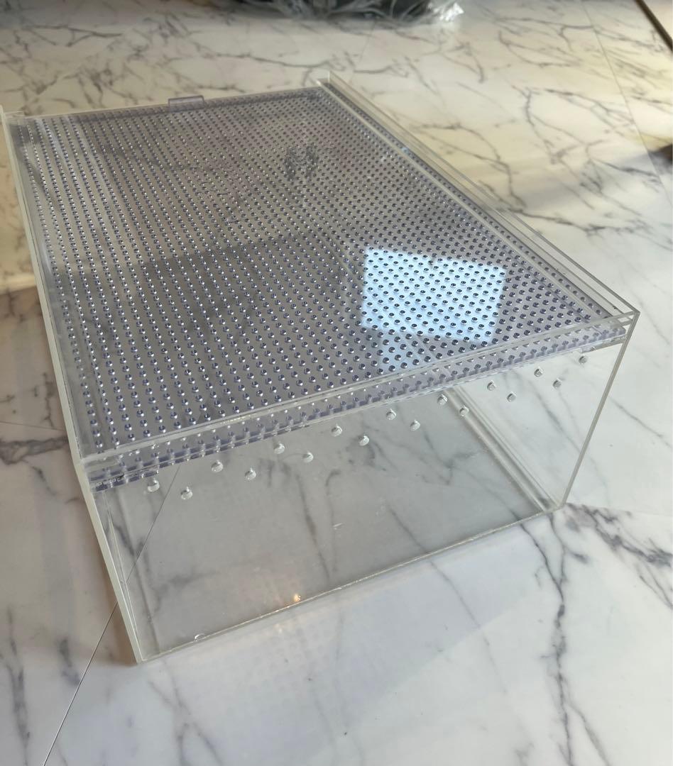 爬虫類アクリルケージ②