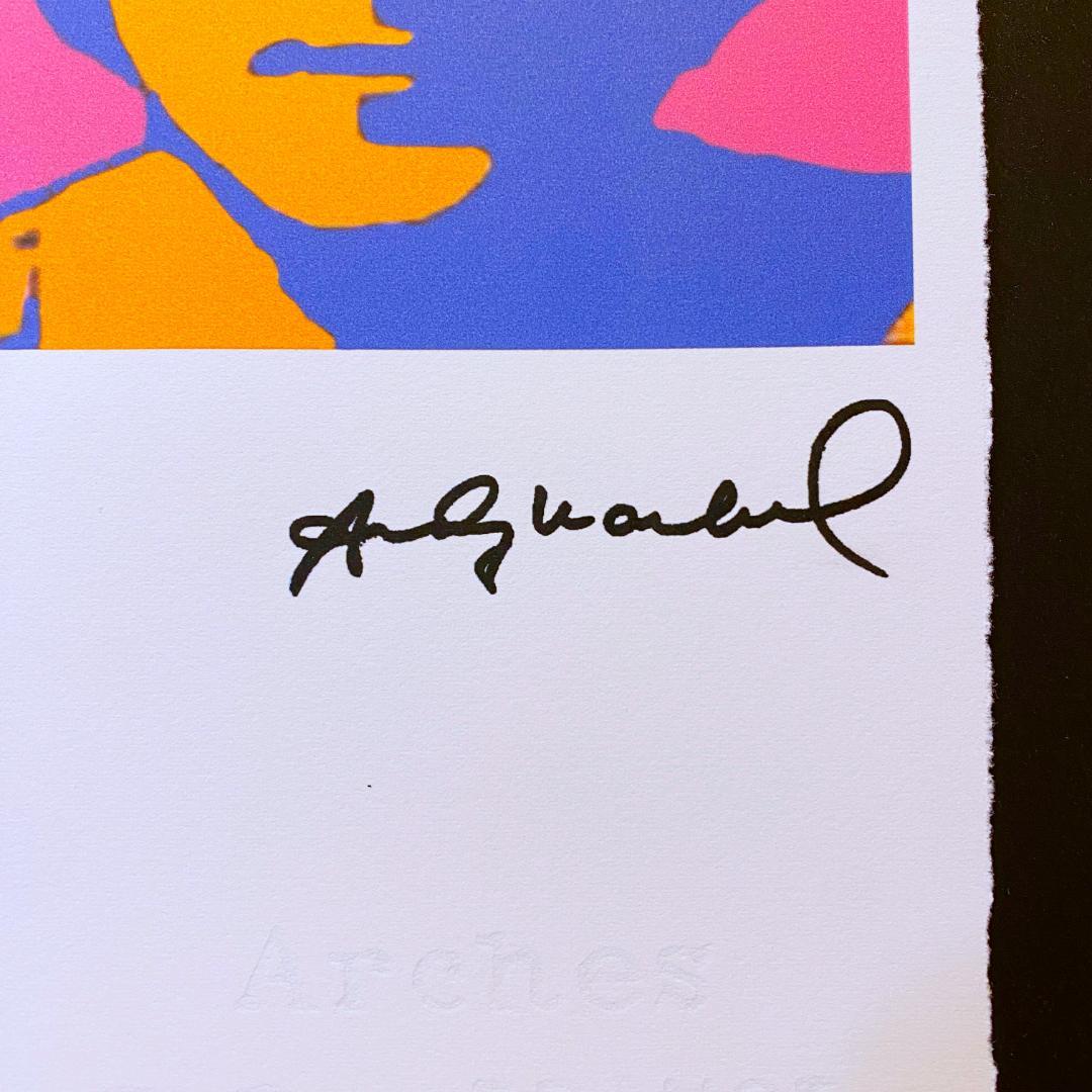 【模写】世界限定100枚!! アンディ・ウォーホル ジョン・レノン リトグラフ