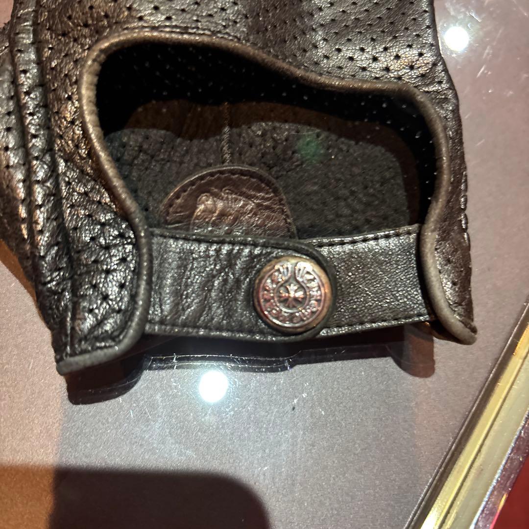 クロムハーツ レザー グローブ　サイズ9