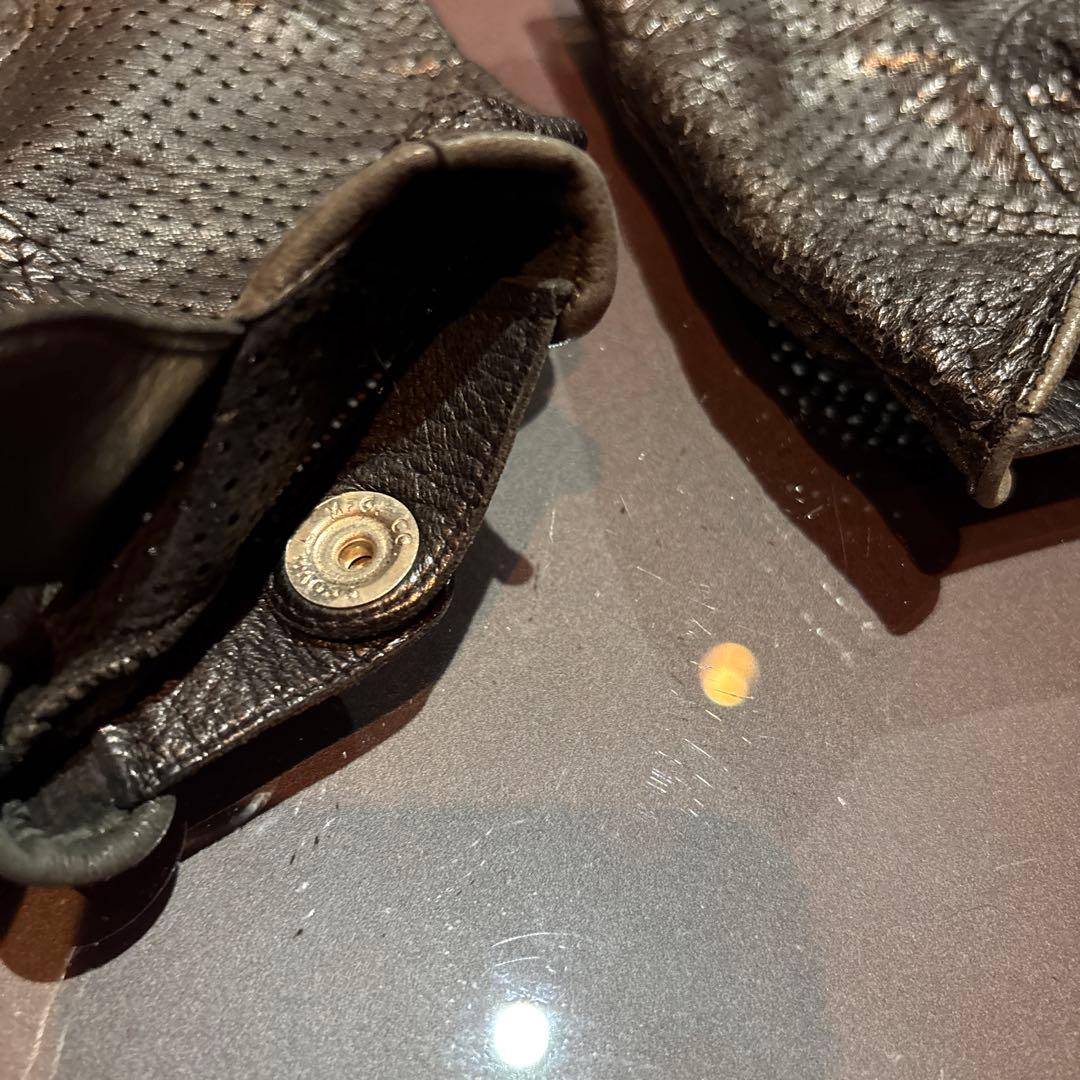 クロムハーツ レザー グローブ　サイズ9