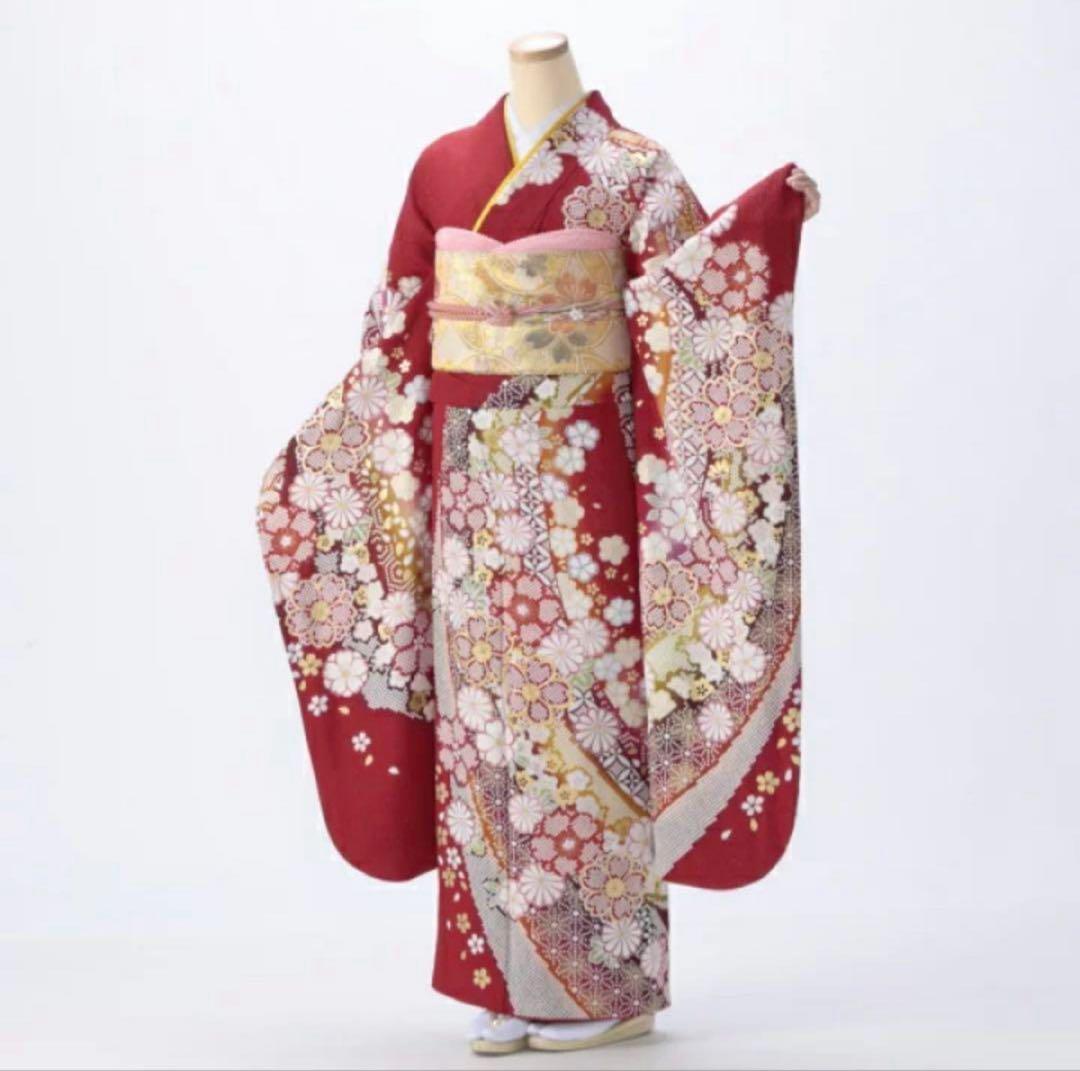京都きもの友禅 振袖 フルセット
