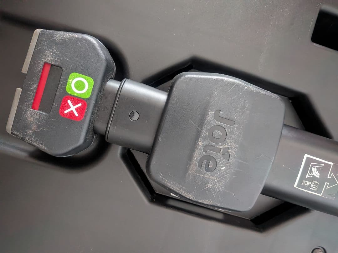 美品Joie ブラックベビーシート チャイルドシート ISOFIXセット