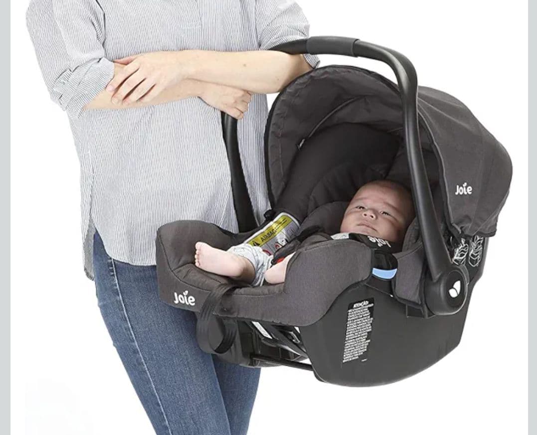 美品Joie ブラックベビーシート チャイルドシート ISOFIXセット